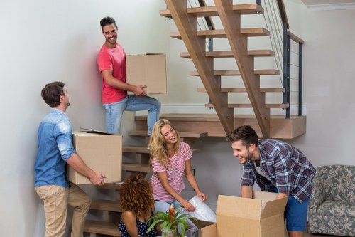 Man with van removal service for local home moves in Norway