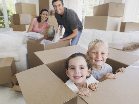 Local movers handling a residential relocation in Norway