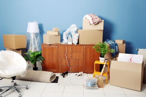 Supervised relocation work focused on safe moving practices
