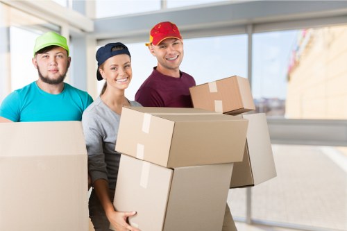 Moving van transport for homes and businesses across Norwegian towns