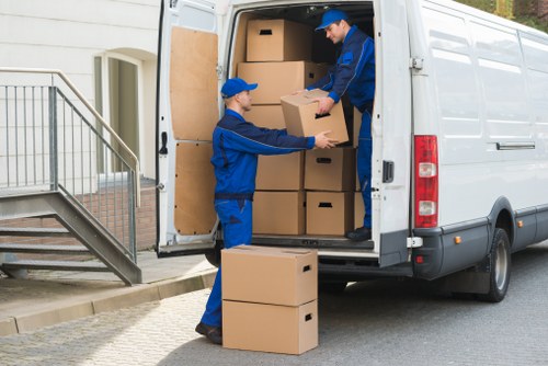 Local moving van for city access and parking challenges in Norway