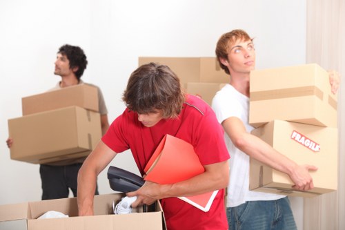 Checklist and preparation items for a local removals service in Norway