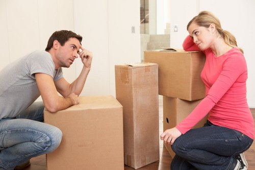 Furniture delivery and moving help in a Norwegian city