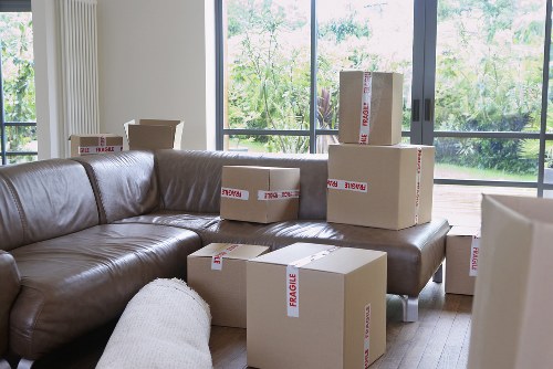 House removalists transporting furniture for a relocation across Norway